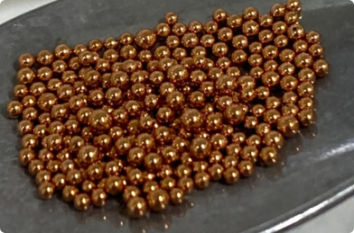 粉末上めっき処理