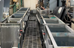 電解研磨の設備