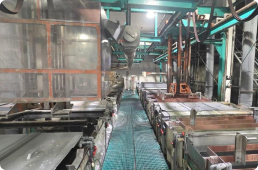 白アルマイト処理の設備